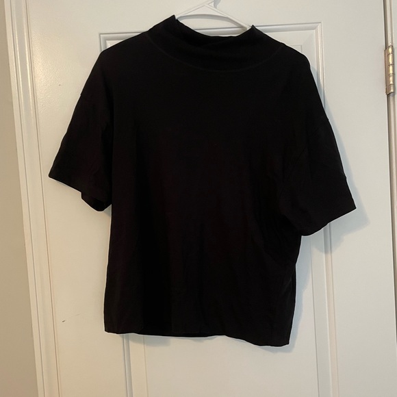 F&F Polyamide Crew Neck Short Sleeved Top in Neutral - Groceries